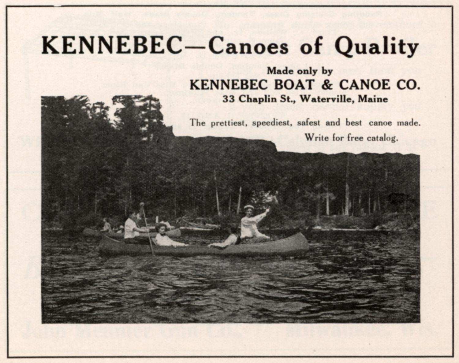 1914 Kennebec Wooden Canoe Museum